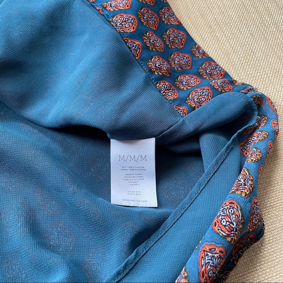 CAbi # 3275 Kyoto Blossom Medallion Reign Blouse - Picture 5 of 10